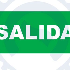 ROTULO VINIL "SALIDA"