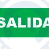 ROTULO VINIL "SALIDA"