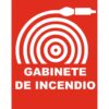 ROTULO VINIL "GABINETE DE INCENDIO"
