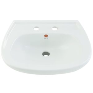 LAVAMANO BLANCO LUCAS JR 4" S/L