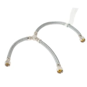 MANGUERA LAVABO  "Y" 3/8" X 1/2" X 55CM