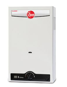CALENTADOR DE AGUA GAS 8lts RHEEM