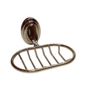 JABONERA METALICA CROMADA C/REJILLA