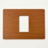 PLACA PLASTICA 1 MODULO MADERA ROBLE