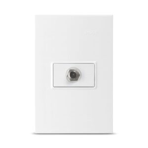 TOMA TV COAXIAL BLANCO SIMON