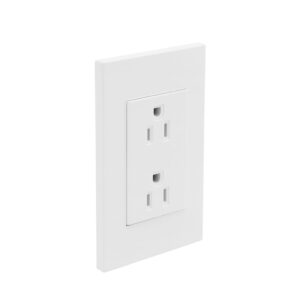 TOMA DOBLE 15A 125V POLARIZADO BLANCO