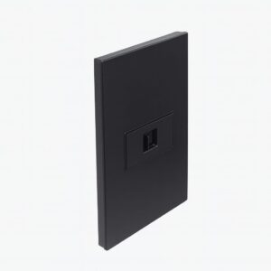 TOMA RJ45 C/PLACA NEGRO TANIA