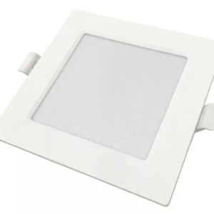 LAMPARA LED 18W SLIM 8" CUADRADA 6500K PILA