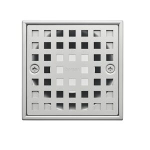 TAPON RESUMIDERO 4" CUADRADO A/INOX