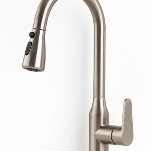 MEZCLADOR FREGADERO C/ROCIADOR A/INOX SATIN