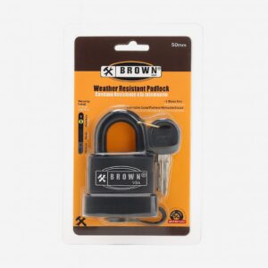 CANDADO 50MM C/FORRO BRLWR50 BROWN