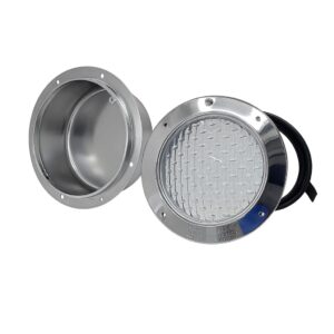 LAMPARA PISCINA LED A/INOX COLORES RGB 35W-12V C/NICHO