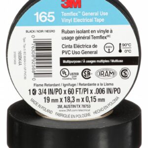 CINTA AISLANTE 3/4X20ydas NEGRA 1711 3M