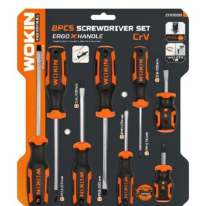 SET DESTORNILLADOR(8 PZAS) 4 PLANO Y 4 PHILLIPS
