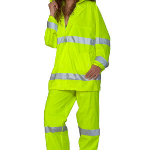 CAPA COLOR AMARILLO 2pza "XXL" C/REFLEC