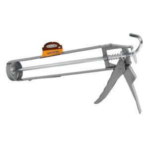 PISTOLA CALAFATEAR  9" TIPO ESQUELETO BROWN