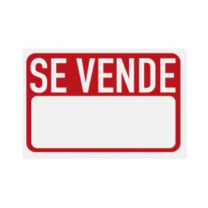 ROTULO VINIL "SE VENDE"