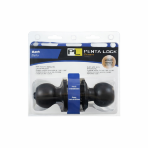 CHAPA BAÑO BAHIA NEGRO PENTA LOCK