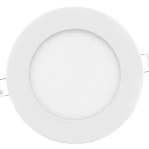 LAMPARA LED 6W SLIM 4" REDONDA 6500K PILA