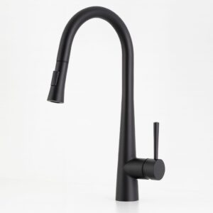 MEZCLADOR FREGADERO A/INOX NEGRO