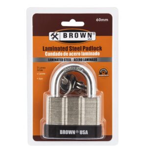 CANDADO 60MM ACERO LAMINADO BRL0060